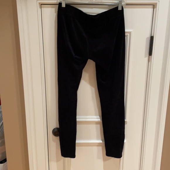 Juicy Couture velvet black leggings size small - Picture 4 of 6